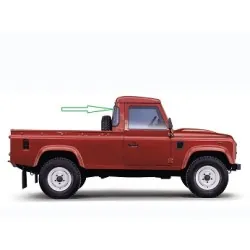 Vitre custode de toit pick-up defender -Coté Droit