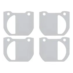 Defender 110 rear brake pads noise dampening shims