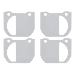 Kit de 4 cales anti-bruit autocollantes pour plaquettes de frein