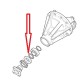 Spacer Rover differential -LR genuine