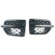 FENDER SIDE GRILL GRILLE VENTS BLACK GLOSS - GENUINE