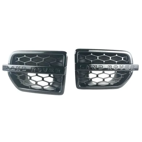 FENDER SIDE GRILL GRILLE VENTS BLACK GLOSS - GENUINE