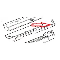 Finisher instrument defender LHD Land Rover Genuine - 2