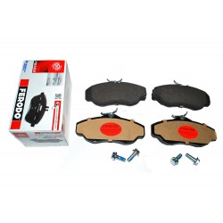 jeu de 4 plaquettes de frein avant discovery 2 - FERODO