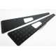 DEFENDER wing protector long black No aerial PRE 2007