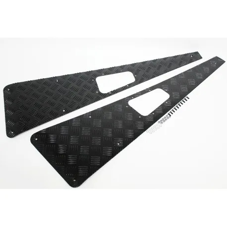 DEFENDER wing protector long black No aerial PRE 2007