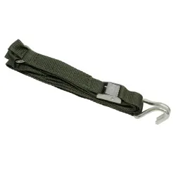 Bonnet strap for spare wheel