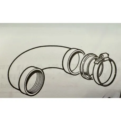 Joint caoutchouc coude admission V8 carbu