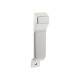 Loquet de verrouillage porte Defender -Alu noir