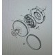 VM engine Range rover 2,4/2,5L TD gear starter ring -NOS