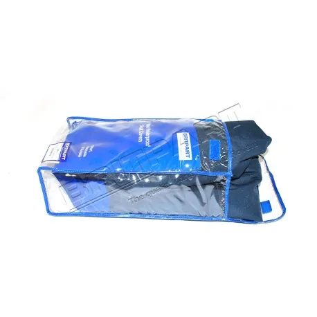 Blue waterproof seat cover set rear - Discovery 1