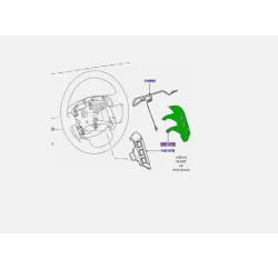 Switch assy-steering wheel discovery 3, range sport