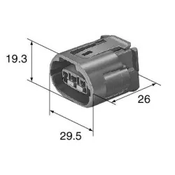 Fiche connecteur alternateur TD5