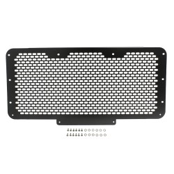 Grille de calandre centrale inox NOIR- DEFENDER
