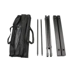 TABLE DE CAMPING PLIANTE EN ALUMINIUM TERRAFIRMA 70 X 70 X 70 CM