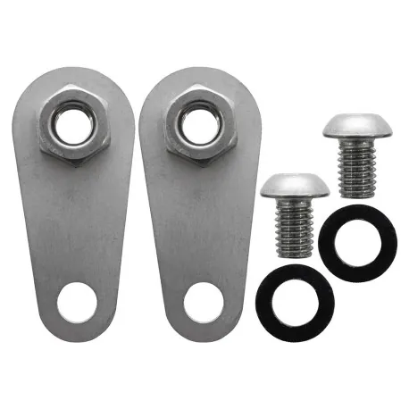 Kit de montage inox de grille de climatisation Defender