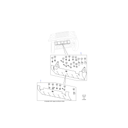 SKI DE PROTECTION NOIR POUR DEFENDER SVX