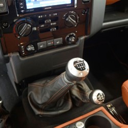 Defender TD4/Puma gearshift lever 6 speed with leather boot - STARTECH Startech - 1