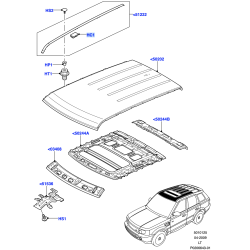 RRS Roof Weatherstripping Clip