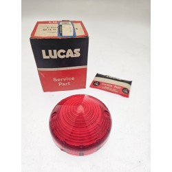 RED TAIL LIGHT LENS - LUCAS