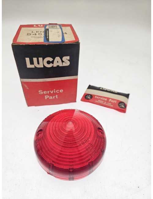RED TAIL LIGHT LENS - LUCAS