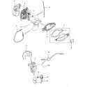 L322 internal front door release rod