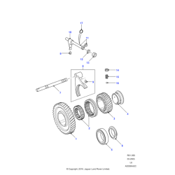 Roulement a rouleaux coniques de boite de Transfert LT230 - Defender /Discovery /Range rover -OEM