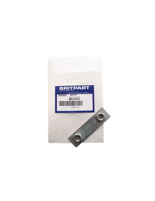 SERIES and DEFENDER tailgate hinge nut plate