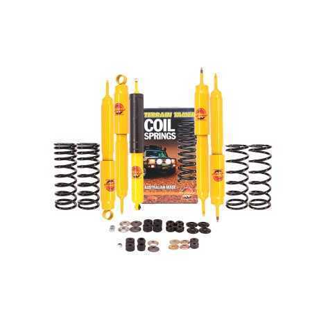 Kit suspension TERRAIN TAMER DEFENDER 130 +40mm -charge tres Lourde +500Kg
