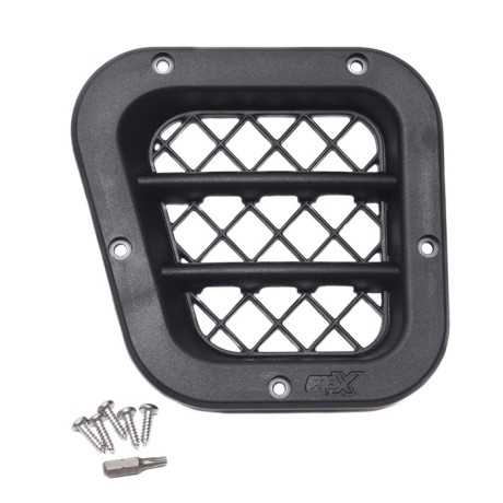 Sport Side Air Intakes for Defender RHS - Satin Black/Standard Satin Black