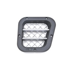 Grille d'aération latérale côté droit DEFENDER - Satin Black/Premium Silver