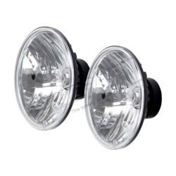 LHD CRISTAL HALOGEN Headlamps Pair